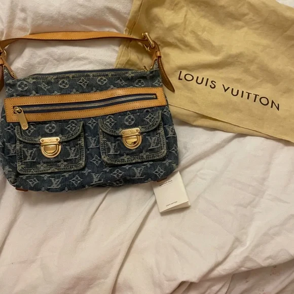 Louis Vuitton Monogram Denim Baggy - Picture 5 of 12